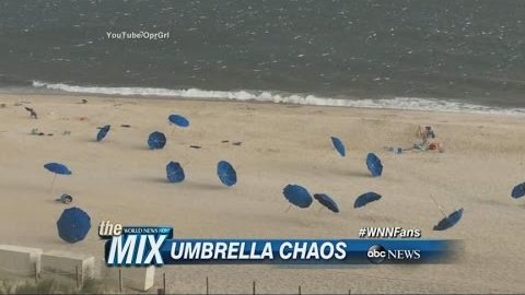 Screw Pole Beach Umbrella