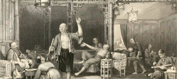 VR version of an Opium Den